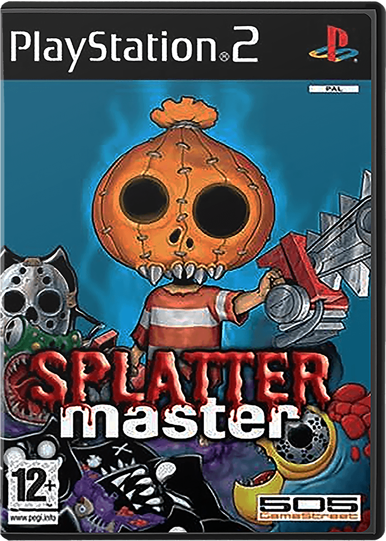 Splatter Master box art for Playstation 2
